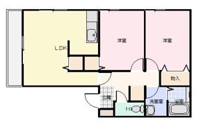セレッソハイツYの間取り画像