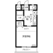 リュミエール東大沢の間取り画像