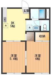 グリーンハイツの間取り画像