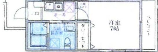 サンライト立石の間取り画像