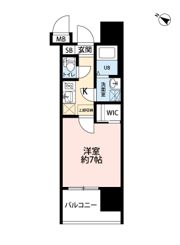 サヴォイ グランデ ウォーターサイドの間取り画像