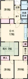 今津貸家（1F部分）の間取り画像