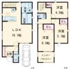 羽曳野市古市6丁目・戸建の間取り画像