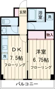 山神ビル(ヤマシンビル)の間取り画像