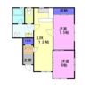 M&Mハイツの間取り画像