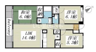 ソシアプラザの間取り画像
