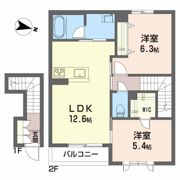 シャーメゾン ソラーレの間取り画像