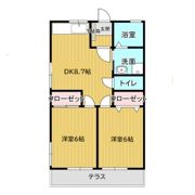 キャッスルパークの間取り画像
