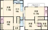 高砂市伊保崎南戸建の間取り画像