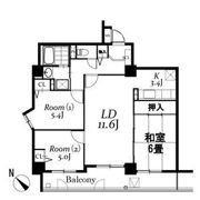 ドルミ若葉の間取り画像