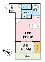 (仮称)キャメル航空公園2の間取り画像