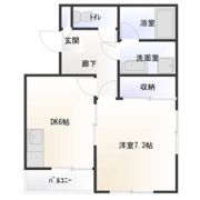 マンションアサイの間取り画像