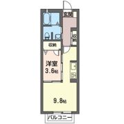 マストライフ高崎中居の間取り画像