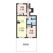 ヴィラ ポルトCの間取り画像