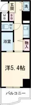 ソレイユ・ド元町の間取り画像