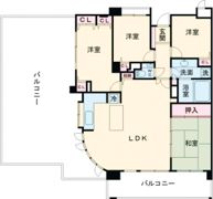 レジディア千里万博公園の間取り画像