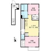 ブラン新守山の間取り画像