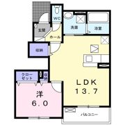 クラールⅡの間取り画像