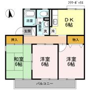 エスポワールAの間取り画像