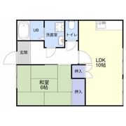 ひまわりの間取り画像