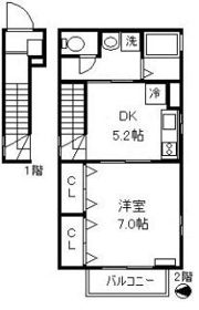 BlueGrassの間取り画像