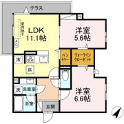 ホープハイツの間取り画像