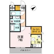 メルベーユの間取り画像