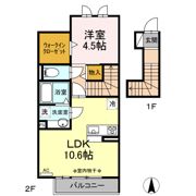 カメリア・ウサの間取り画像