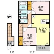 フローラの間取り画像