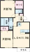 エスターブレの間取り画像