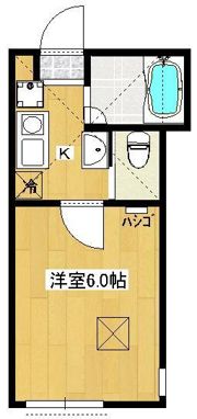 シティハイツⅡの間取り画像
