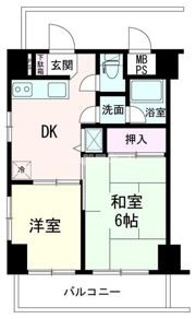 ヴァンハウス川崎京町サングレイスの間取り画像