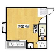 フリーディオ城垣の間取り画像