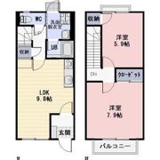 APPLAUSE C棟の間取り画像