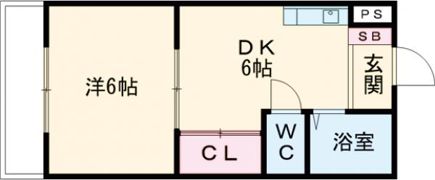 加藤マンションの間取り画像