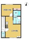ハトルⅡの間取り画像
