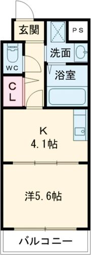 アベニュー岡の間取り画像