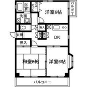 ウエストビルの間取り画像