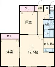 NEXTⅢの間取り画像