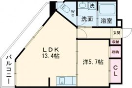 Do水前寺の間取り画像