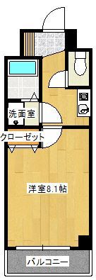 エスペランス白木原の間取り画像