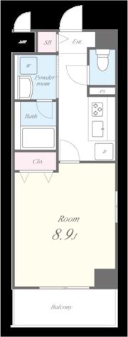 ペンテプラノの間取り画像
