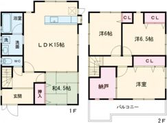 長砂 登邸の間取り画像