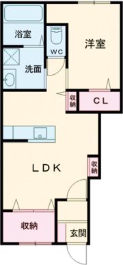 AFC RESIDENCE磐田中泉の間取り画像