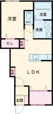 AFC RESIDENCE磐田中泉の間取り画像