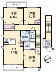 Serena Garden D棟の間取り画像
