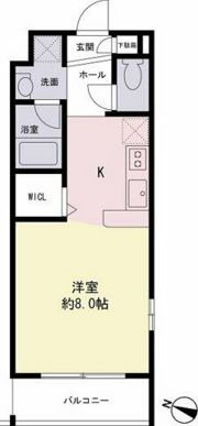 フィシオ橋本の間取り画像