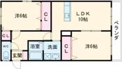 シャルマンドミールの間取り画像