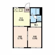 タウンしょうぶ池Bの間取り画像