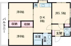 リバーハイツ比島Ⅱの間取り画像